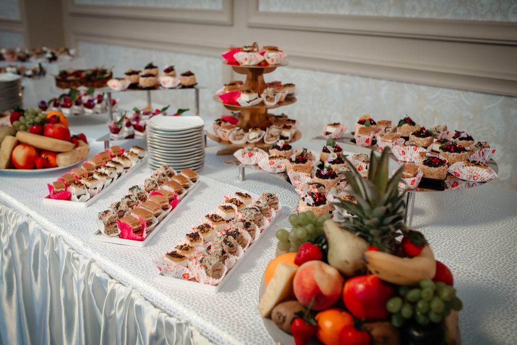 Candybar und Eventdekoration bei einer Feier im Allgäu